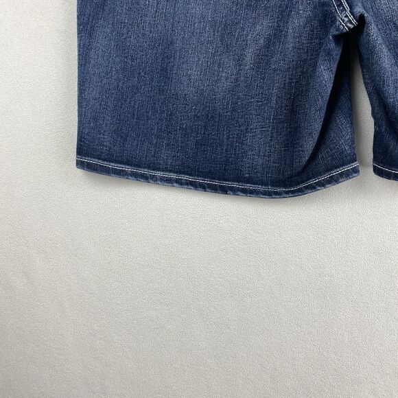 ND Weekend Denim Shorts Womens 24W Blue Embroidered Pockets Summer Boho Chic - Picture 12 of 15
